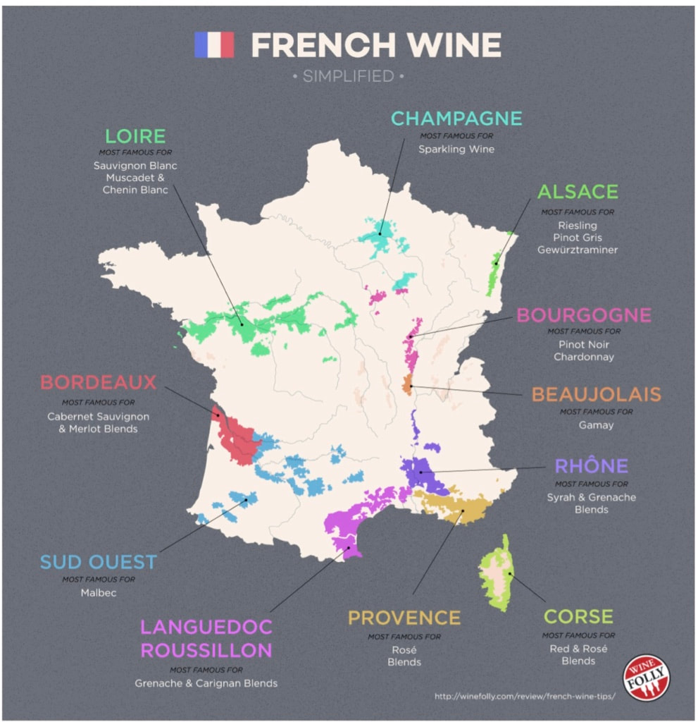 Regional Maps The Wine Swirler